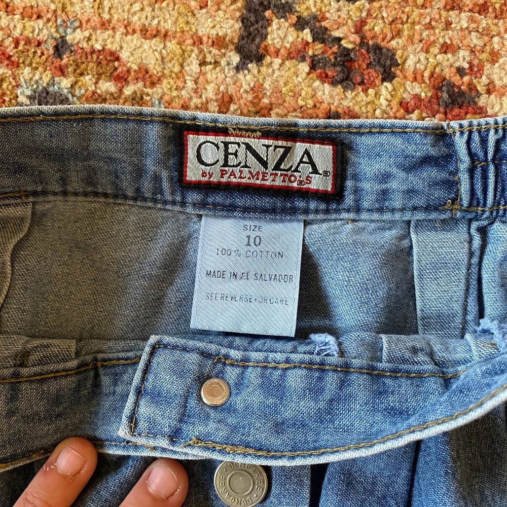 Vintage Denim Maxi Skirt - Picture 4 of 5